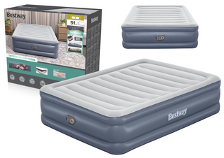 Dmuchany Materac Dwuosobowy Turystyczny  203 x 152 x 51 cm Bestway 6713I