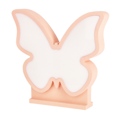 Butterfly lampa stołowa 14w led 3000k iq kids różowy