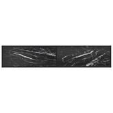 vidaXL Szafka pod TV, czarny marmur, 200x40x40,5 cm, szkło hartowane