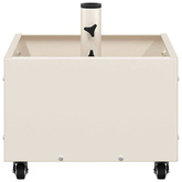 Podstawa do parasola Biały 45 x 45 x 45 cm Stal