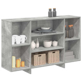 Szafka, szarość betonu, 120x30x75 cm, materiał drewnopochodny