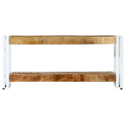 vidaXL Szafka pod TV, 90x30x40 cm, lite drewno mango