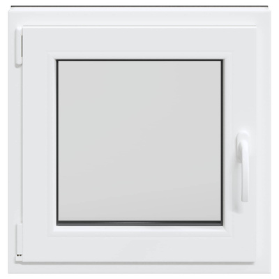Biała wewnętrzna kolor okna piwnicznego RISOR 60 x 60 cm