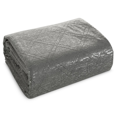 Narzuta Luiz stalowa 220x240