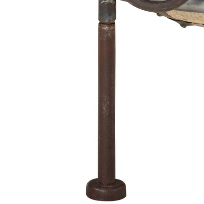 vidaXL Kolorowe palenisko rustykalne, Ø 40 cm, żelazne