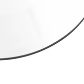 Zestaw 7 okrągłych luster ściennych, szklanych