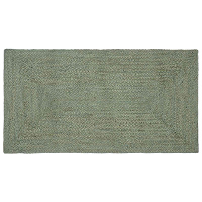 Dywany pokojowe Prostokątny Oliwkowy zielony 80 x 150 cm Juta