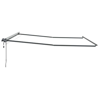 Rama markizy Ze LED Lights Antracyt 500 × 350 cm Aluminium