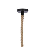 Zawiesie do lampy E27 100cm sznur brązowy 31-04888