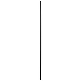 vidaXL Lustro ścienne, czarne, Ø 50 cm, okrągłe