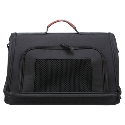 TRIXIE Transporter samolotowy dla psa Gate, 45x28x25 cm, czarny