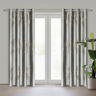 Zasłona Idalia srebrna 140x250