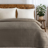 Narzuta Chon brązowa 220x240