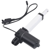 vidaXL Podnoszony fotel masujący, kremowy, skóra naturalna