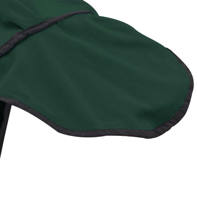 Koc dla Koni Ciemnozielony 125 cm Polar poliesterowy
