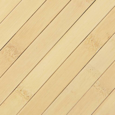 vidaXL Dywan prostokątny, jasny naturalny, 100x300 cm, bambusowy