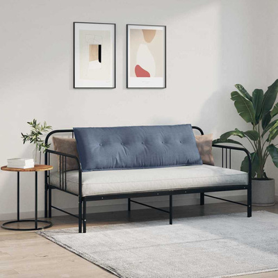 Poduszka na plecy Niebieski 140 x 50 cm Tkanina sztruksowa