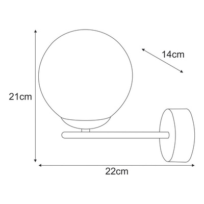 Kinkiet K-5415 z serii GRAND