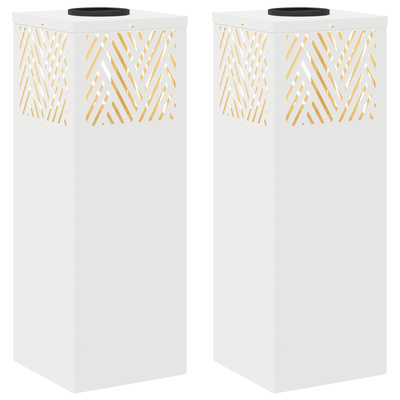 Słoneczna LED lampa na ścieżkę 2 pcs Biały
