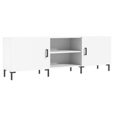 vidaXL Szafka pod TV, biała, 150x30x50 cm, materiał drewnopochodny wariant 6