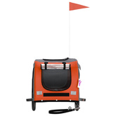 Przyczepka rowerowa dla zwierząt, tkanina Oxford i żelazo