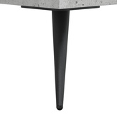 vidaXL Szafka pod TV, szarość betonu, 80x36x50 cm model standard