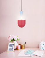 Lampa wisząca Visby Ledea metalowa nowoczesna do salonu E27 pojedyncza