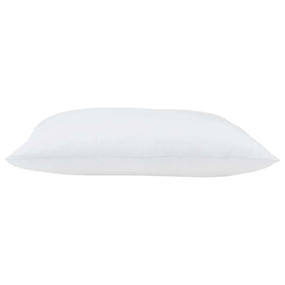 Poduszka 2 pcs Biały 80 x 60 x 20 cm Bawełna i poliester