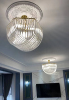 Lampa ' Murano Plaza Gold' - 65 cm