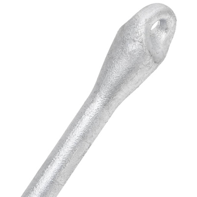 vidaXL Składana kotwica, srebrna, 1,5 kg, żeliwo ciągliwe