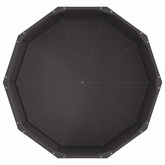Donica Czarny 90 x 90 x 35 cm Stal