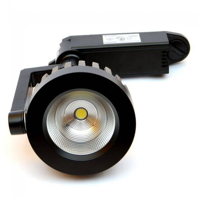 Reflektor szynowy LED - Zimna barwa - 12W 1-fazowy