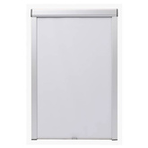 vidaXL Roleta zaciemniająca, biała, M08/308