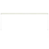 Markiza zwijana, 350 x 150 cm, kremowa