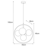 Lampa wisząca K-3836 z serii NEO