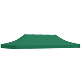 Dach do namiotu imprezowego, 6 x 3 m, zielony, 270 g/m?