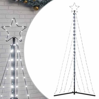 Choinka LED 339 LED Zimna biel 187 cm