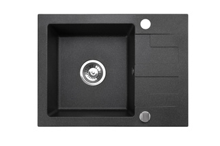 Zlewozmywak Neli 59 8M / czarny metalik