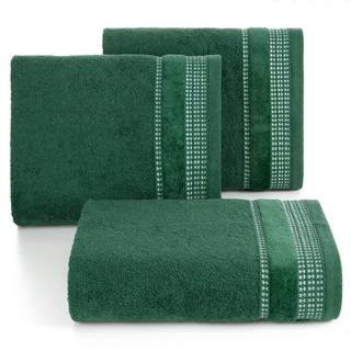 Ręcznik Amanda butelkowy zielony 70x140