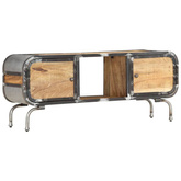 vidaXL Szafka pod TV, 110x30x42 cm, lite drewno mango