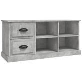 vidaXL Szafka pod TV, szarość betonu, 102x35,5x47,5 cm