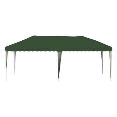 Namiot imprezowy rozkładany 575 x 290 x 245 cm zielony
