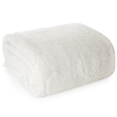 Koc Blink biały 150x200