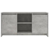 Szafka pod TV, szarość betonu, 102x37,5x52,5 cm vidaXL