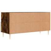 vidaXL Szafka pod TV, przydymiony dąb, 102x36x50 cm wariant 6