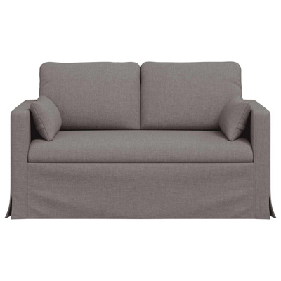 Sofa Ciemnoszary 139 x 78 x 80 cm tkanina