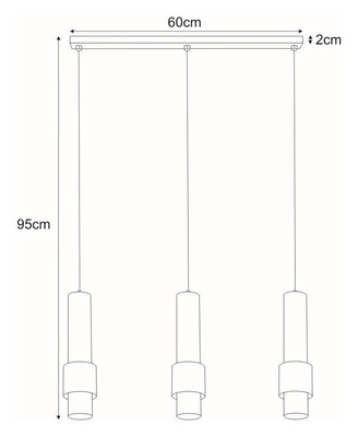 Lampa wisząca K-4714 z serii NIKOS KAJA