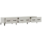 vidaXL Szafka pod TV, szarość betonu, 150x34,5x30 cm
