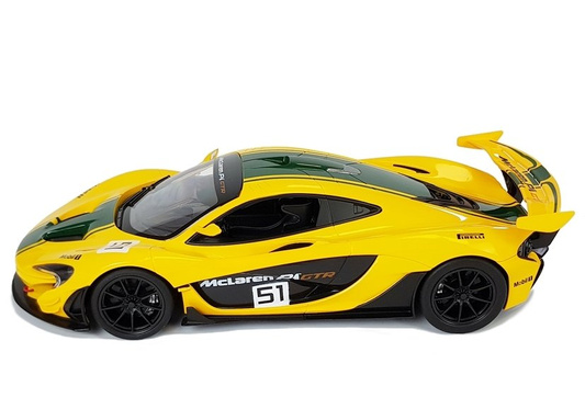 Auto R/C McLaren P1 GTR Rastar 1:14 Żółte na pilota