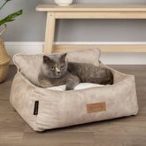 Scruffs & Tramps Legowisko dla psa Kensington, M, 60x50 cm, kremowe